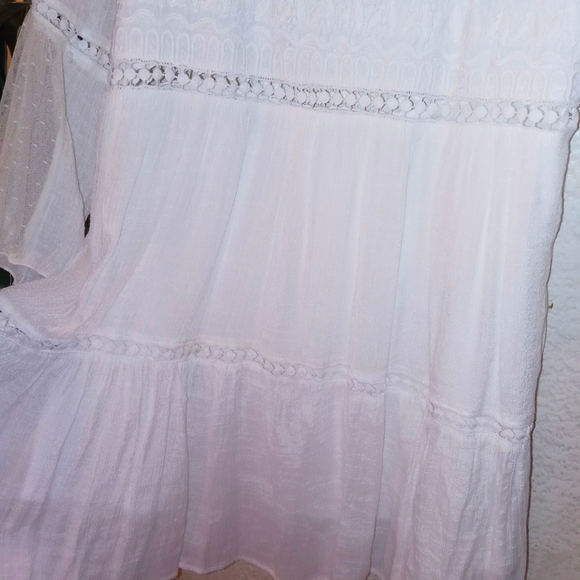 White strappy summer dress - Picture 4 of 7